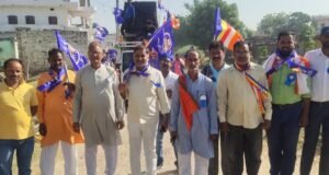 डॉ. भीमराव अम्बेडकर जयंती सप्ताह के तहत निकाली शोभायात्रा
