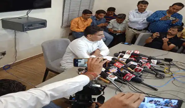 भ्रष्टाचार के मामलों की जांच को लेकर अपनी ही सरकार के खिलाफ अनशन पर बैठेंगे सचिन पालयट