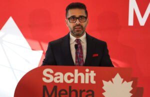 भारतीय मूल के सचित मेहरा कनाडा की सत्तारूढ़ लिबरल पार्टी के नए प्रेसिडेंट बने