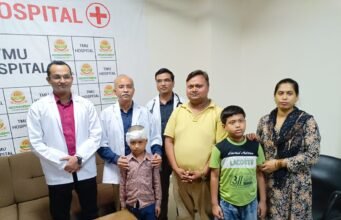 बचपन से बहरा और गूंगा पांच बरस का राघव राजपूत अब बोल और सुन सकेगा
