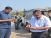 स्वास्थ्य मंत्री ने सड़क दुर्घटना में घायल व्यक्ति को अपने स्कॉट जिप्सी से एमजीएम अस्पताल भिजवाया